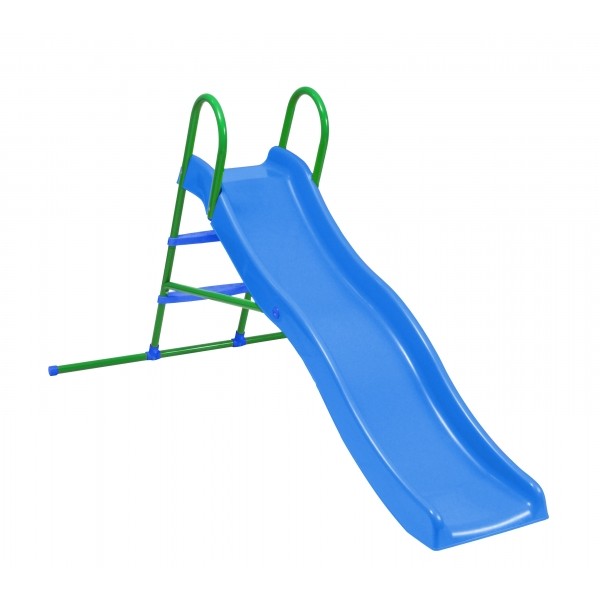 Tobogan copii cu scara metalica SuperStar, Lungime panta 200 cm